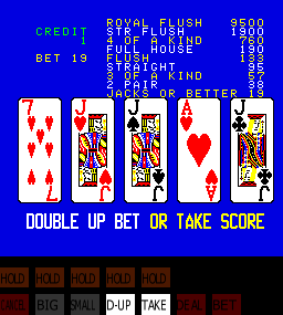 Golden Poker Double Up (Big Boy)